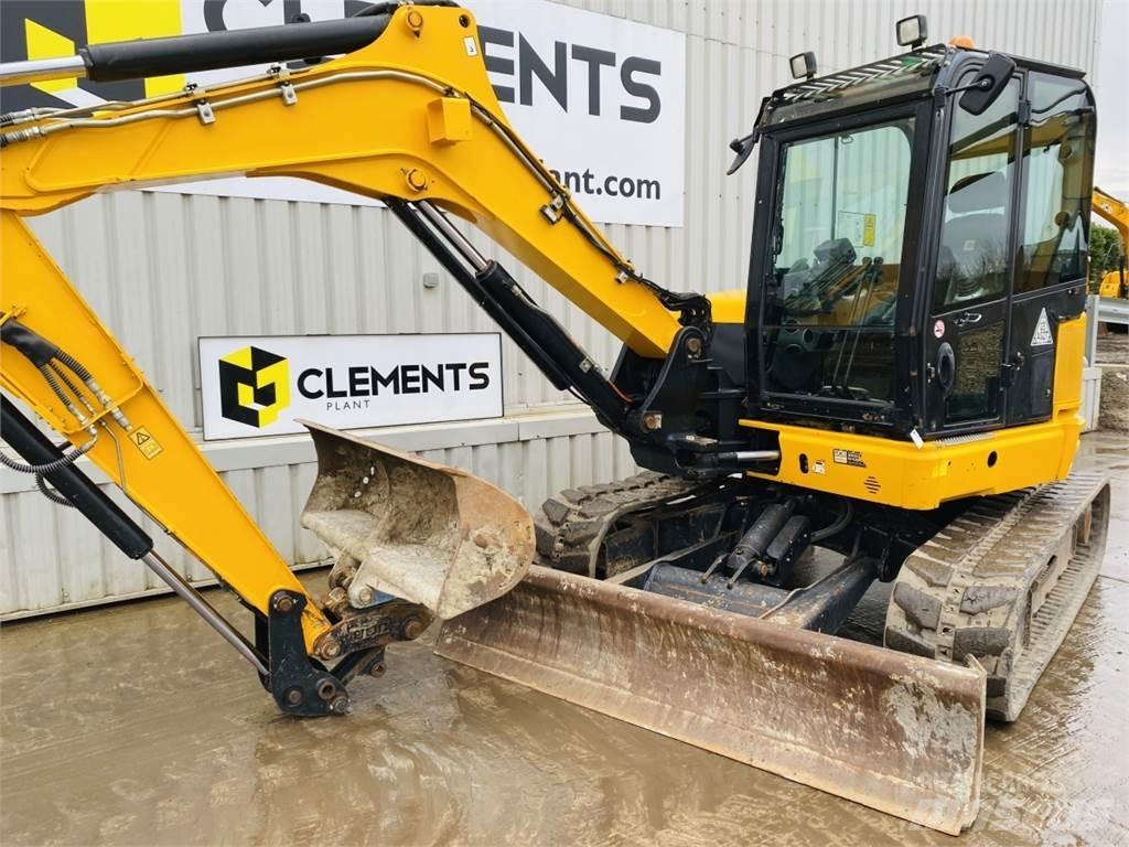 JCB 85Z-1 Vidutinės galios ekskavatoriai 7-12 t