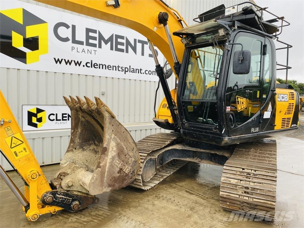 JCB JS131LC+ Vikšriniai ekskavatoriai