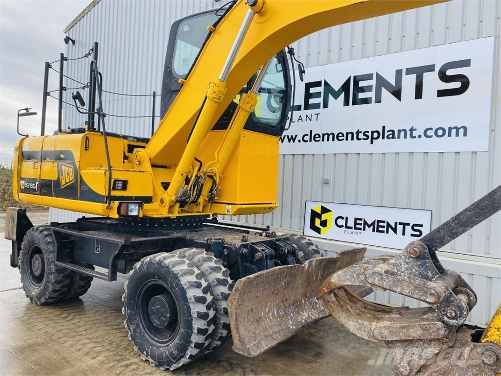 JCB JS160W Vikšriniai ekskavatoriai