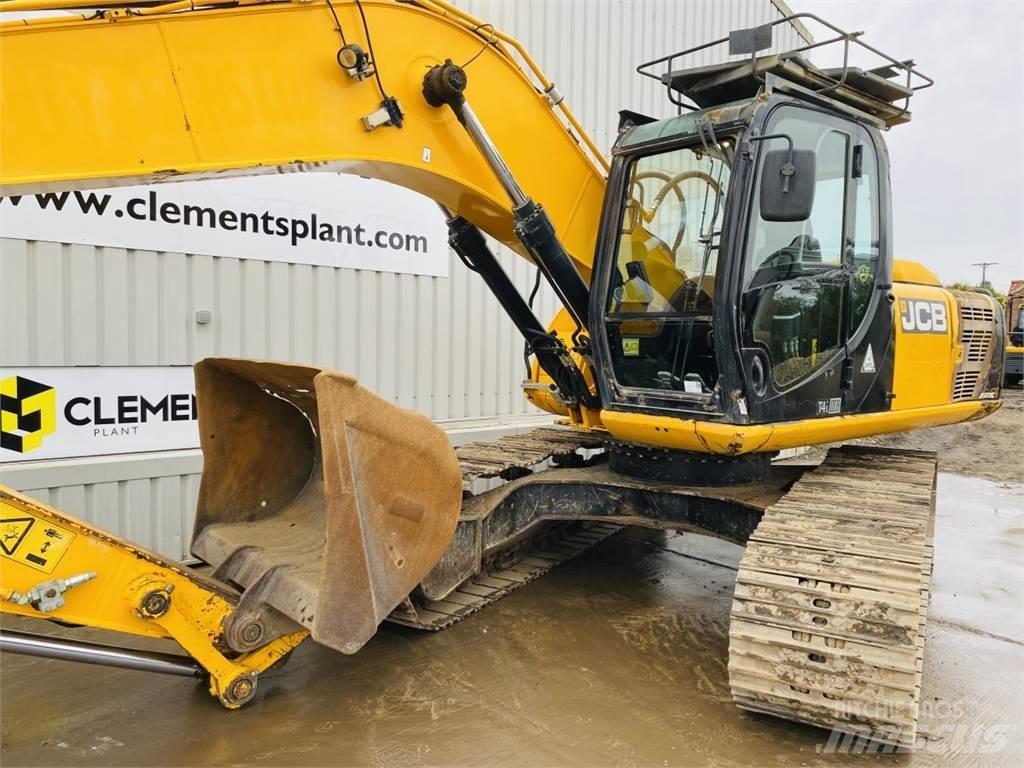 JCB JS220LC Vikšriniai ekskavatoriai