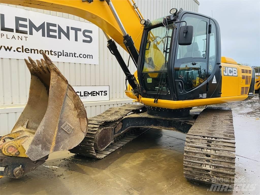 JCB JS220LC Vikšriniai ekskavatoriai
