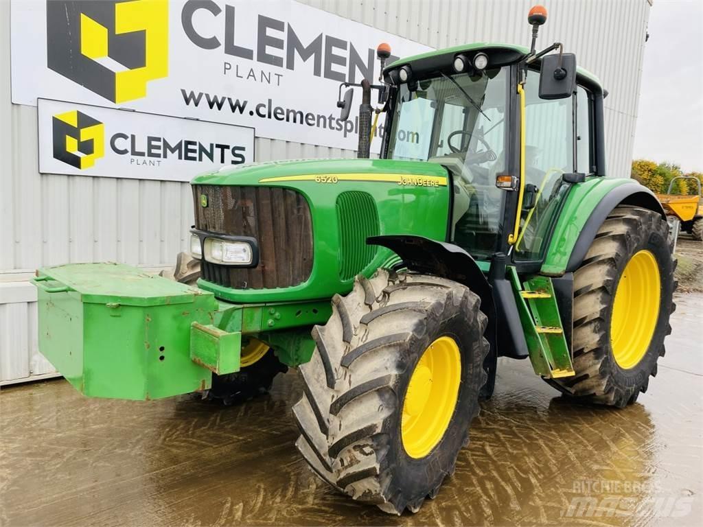 John Deere 6520 Traktoriai