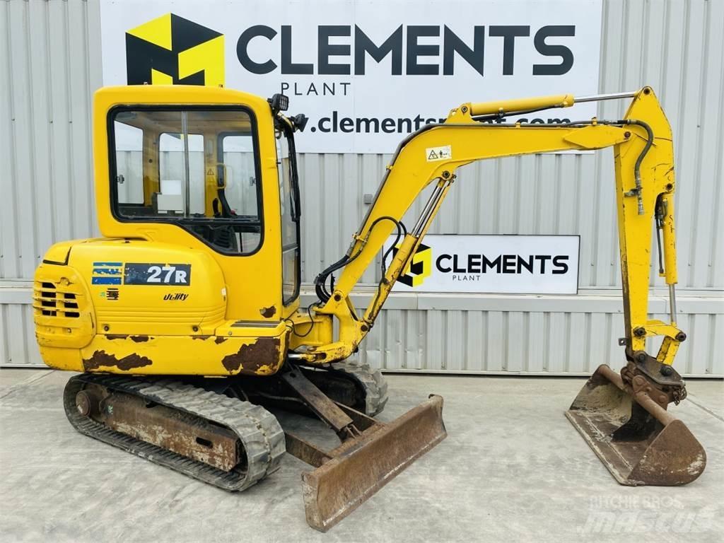 Komatsu PC27R-8 Mini ekskavatoriai < 7 t