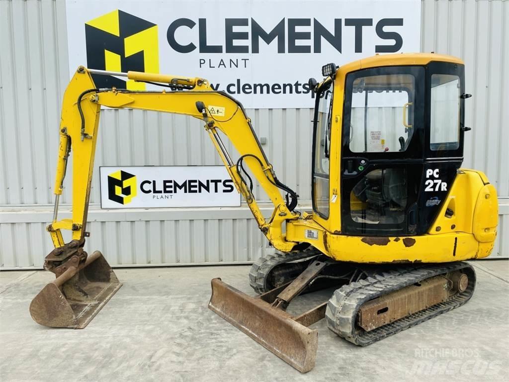 Komatsu PC27R-8 Mini ekskavatoriai < 7 t