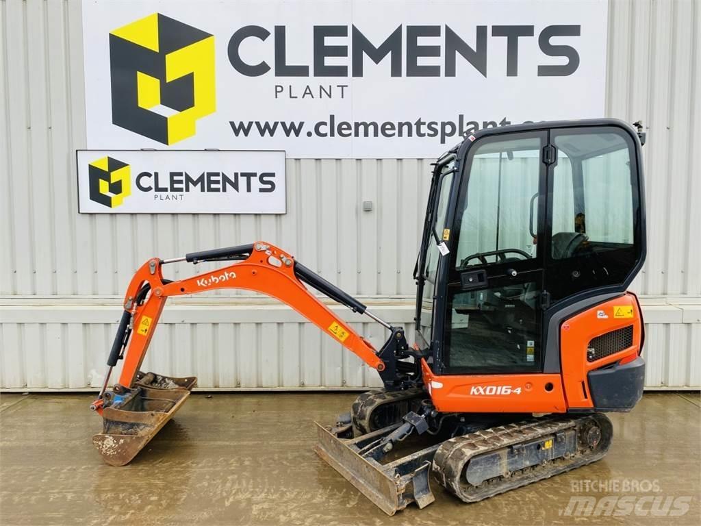 Kubota KX016-4 Mini ekskavatoriai < 7 t