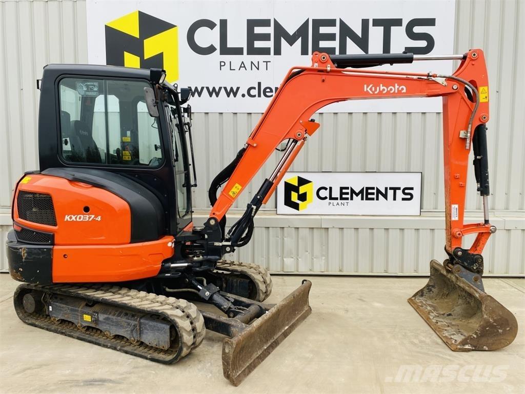 Kubota KX037-4 Mini ekskavatoriai < 7 t
