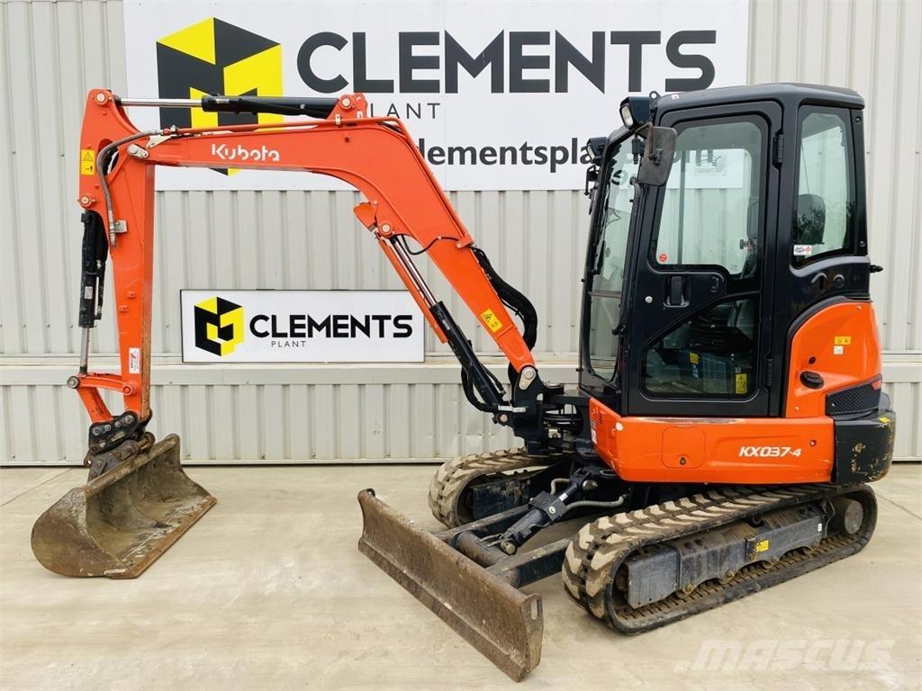 Kubota KX037-4 Mini ekskavatoriai < 7 t