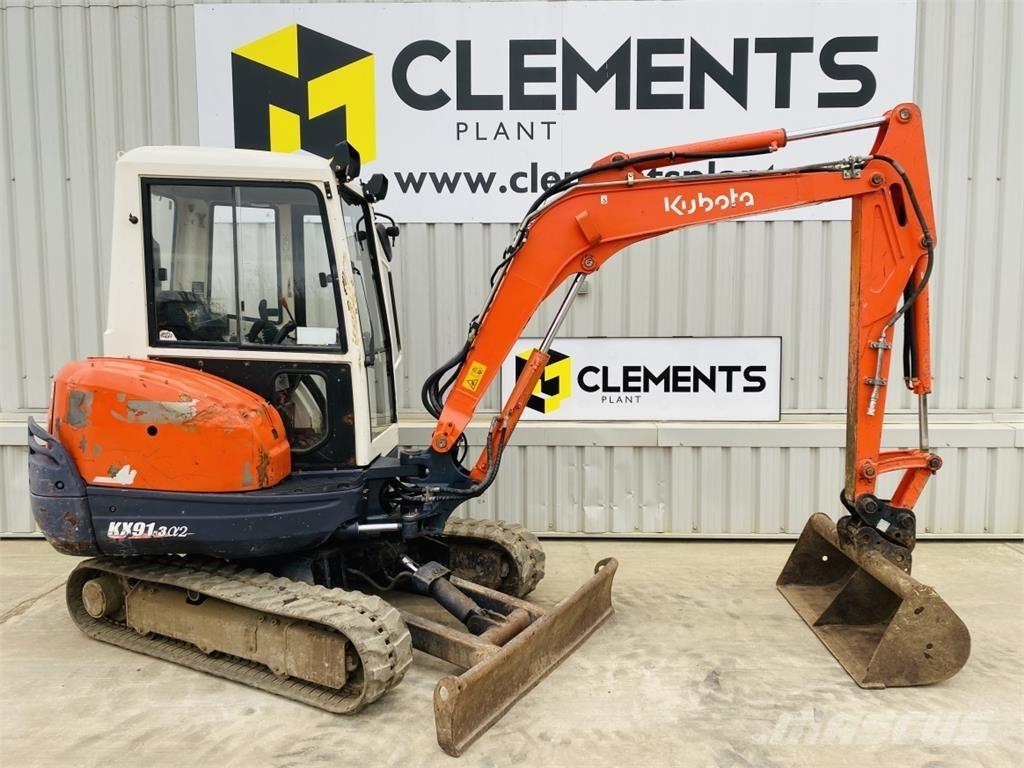 Kubota KX91-3a2 Mini ekskavatoriai < 7 t