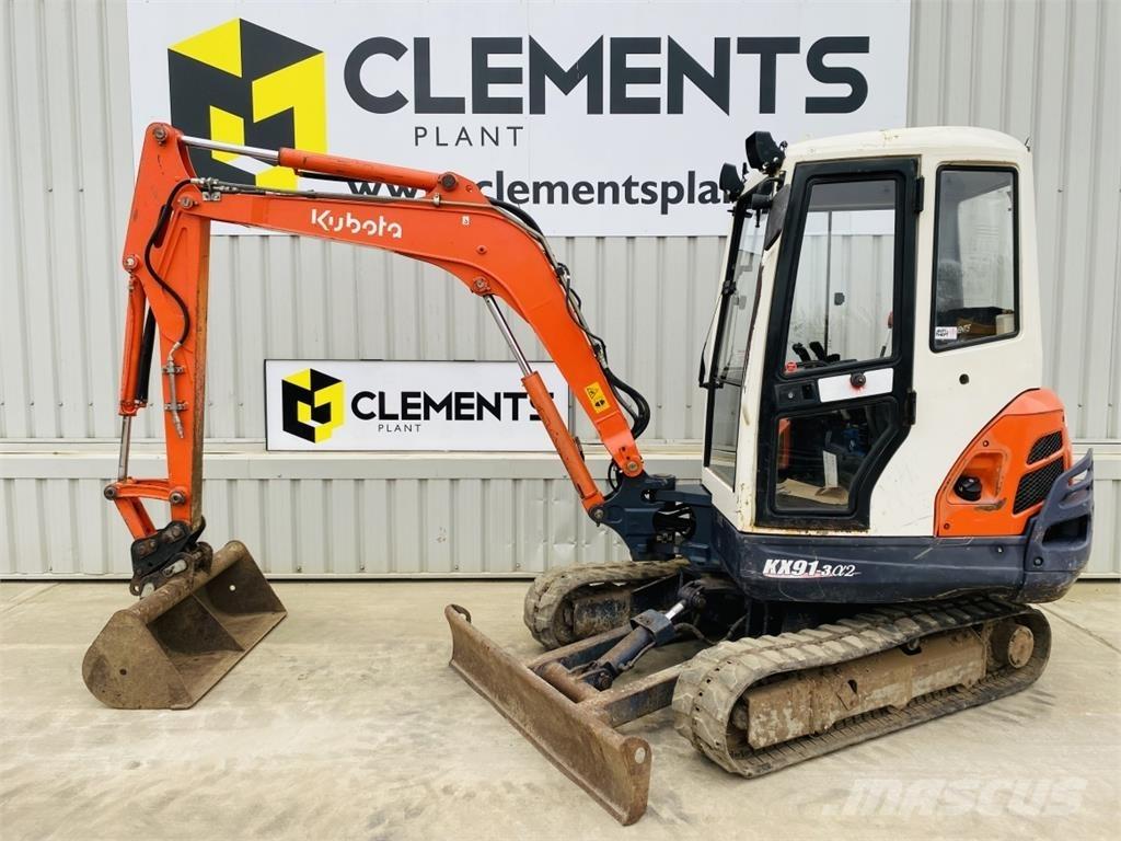 Kubota KX91-3a2 Mini ekskavatoriai < 7 t