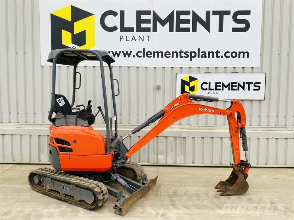 Kubota U17-3a Statyba - Kita