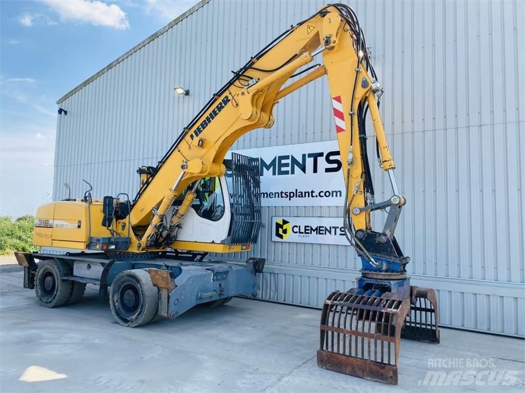 Liebherr 316 Vikšriniai ekskavatoriai