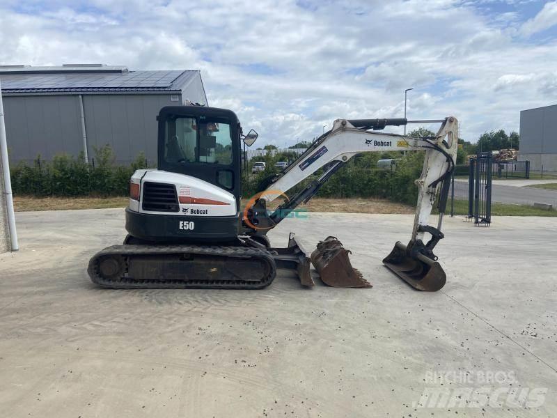 Bobcat E 50 Ratiniai ekskavatoriai