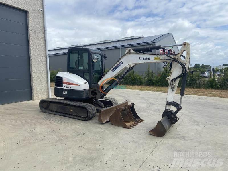 Bobcat E 50 Ratiniai ekskavatoriai