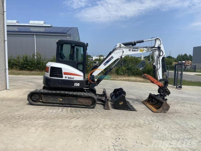 Bobcat E 50 Ratiniai ekskavatoriai