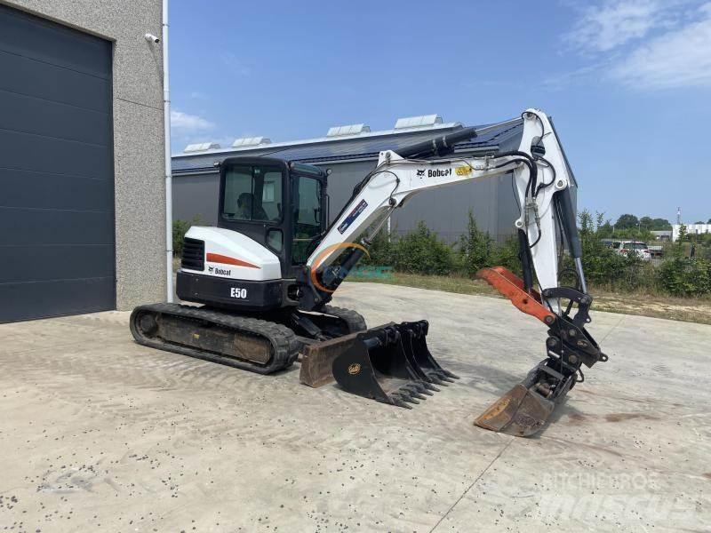 Bobcat E 50 Ratiniai ekskavatoriai