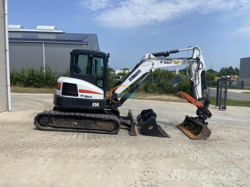Bobcat E 50 Ratiniai ekskavatoriai