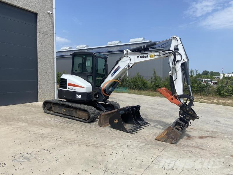 Bobcat E 50 Ratiniai ekskavatoriai