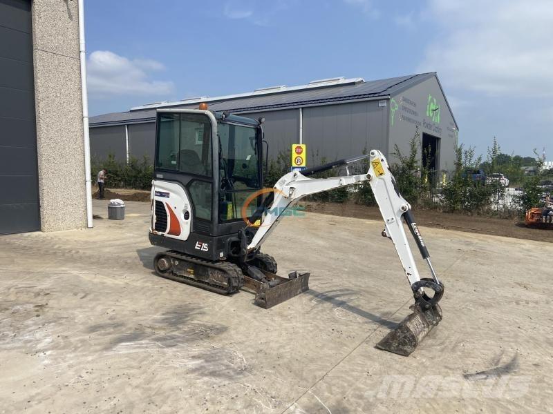 Bobcat E19 Ratiniai ekskavatoriai