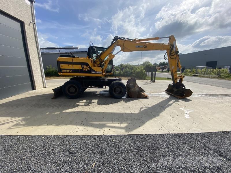 JCB JS145W Ratiniai ekskavatoriai