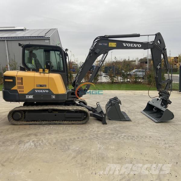 Volvo EC60E Mini ekskavatoriai < 7 t