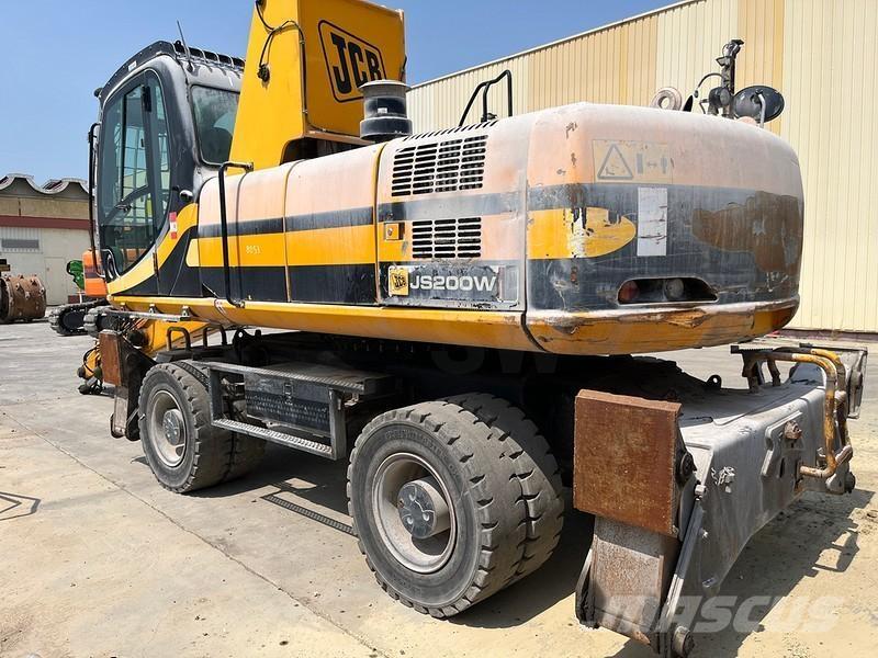 JCB JS200W Atliekų / pramoniniai krautuvai