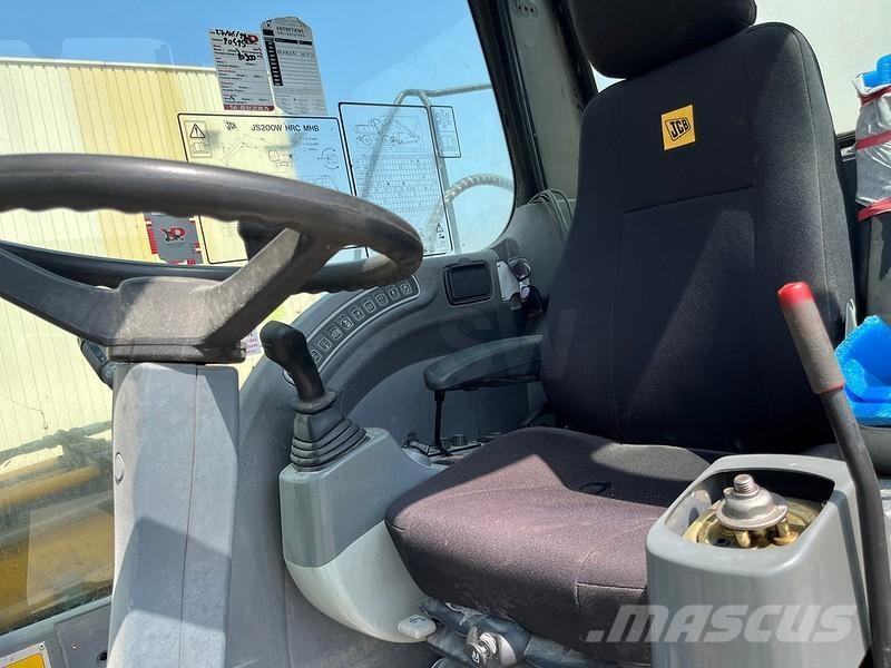 JCB JS200W Atliekų / pramoniniai krautuvai