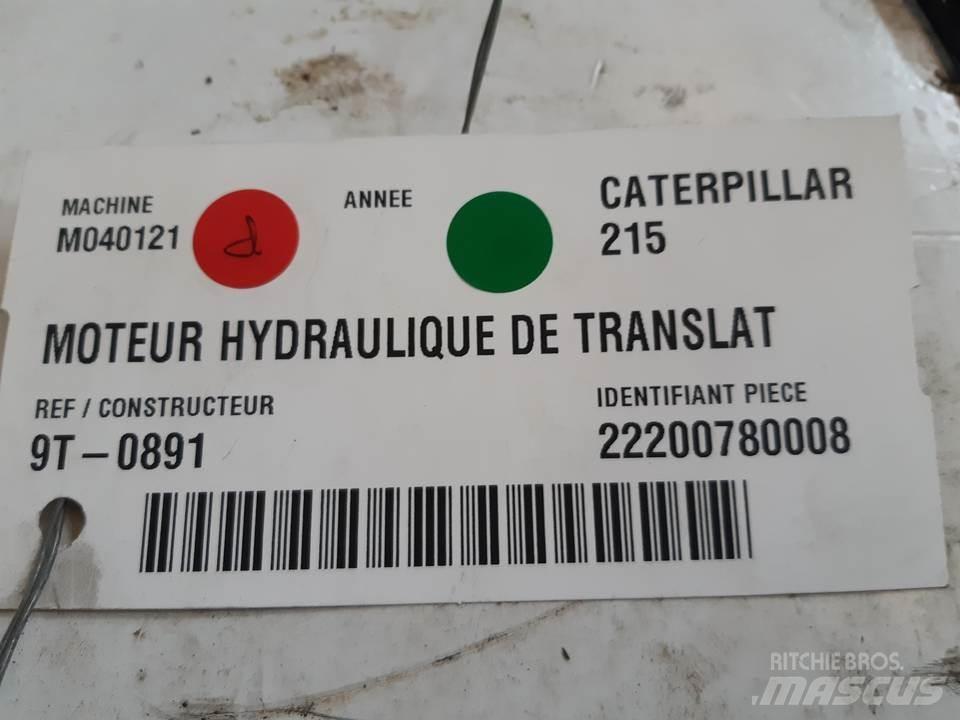 CAT 215 Hidraulikos įrenginiai