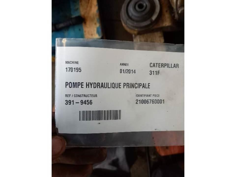 CAT 311F Hidraulikos įrenginiai