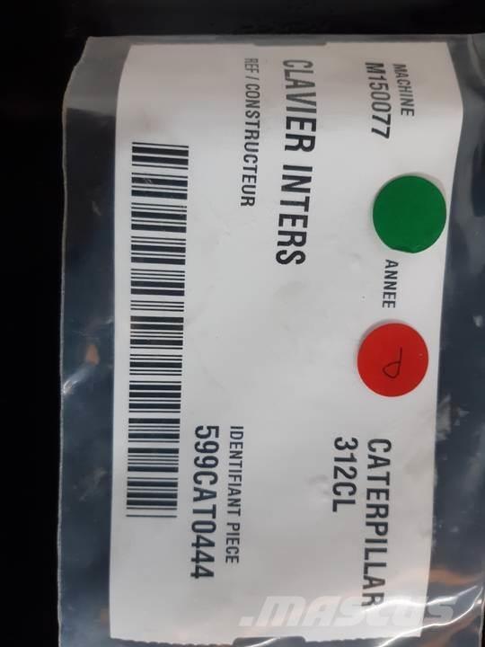 CAT 312CL Kabinos ir interjeras