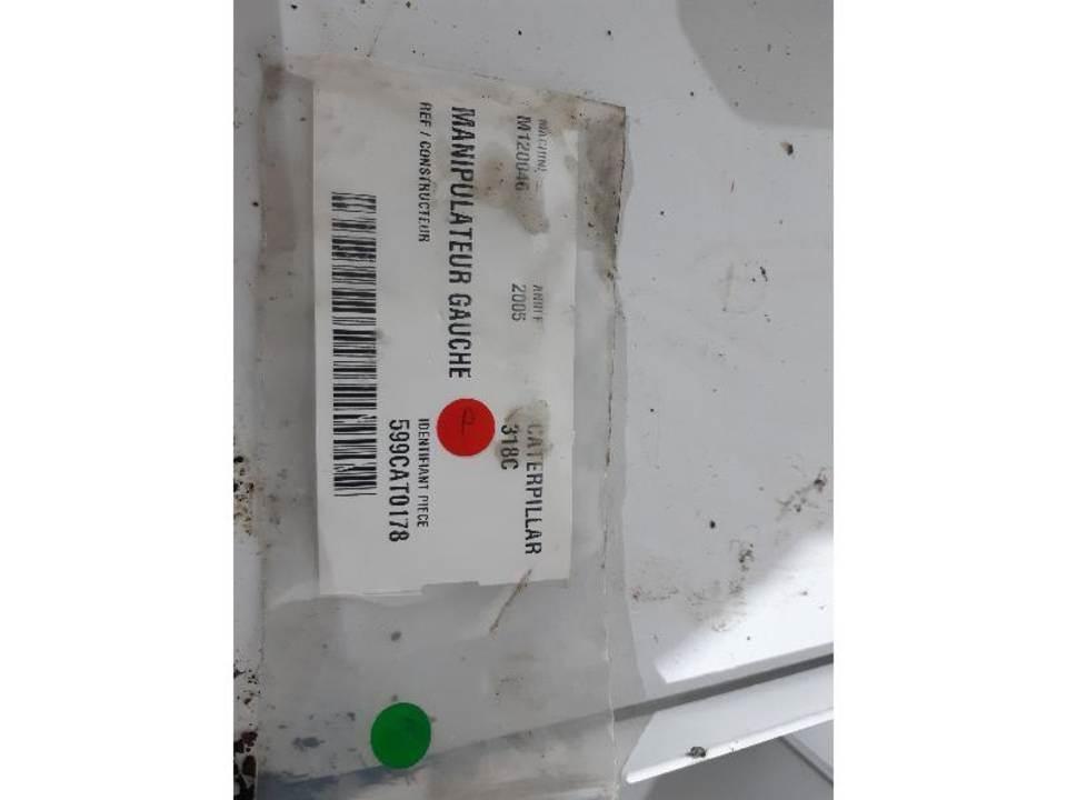 CAT 318C Kabinos ir interjeras