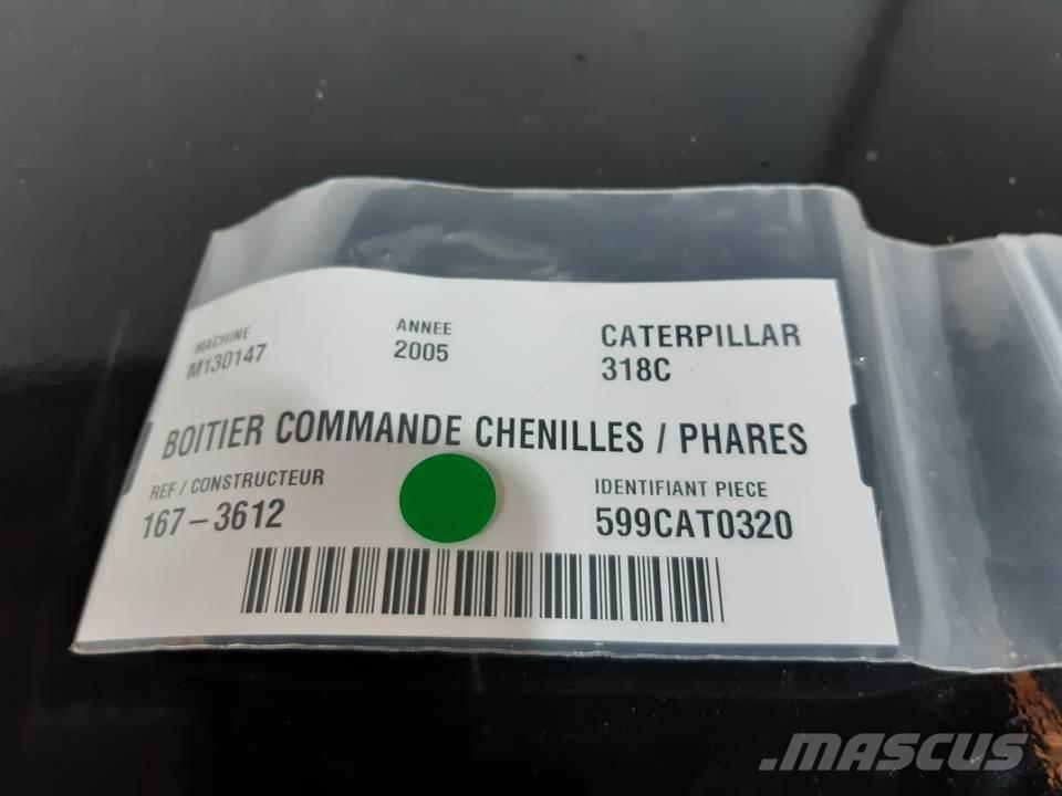 CAT 318C Kabinos ir interjeras