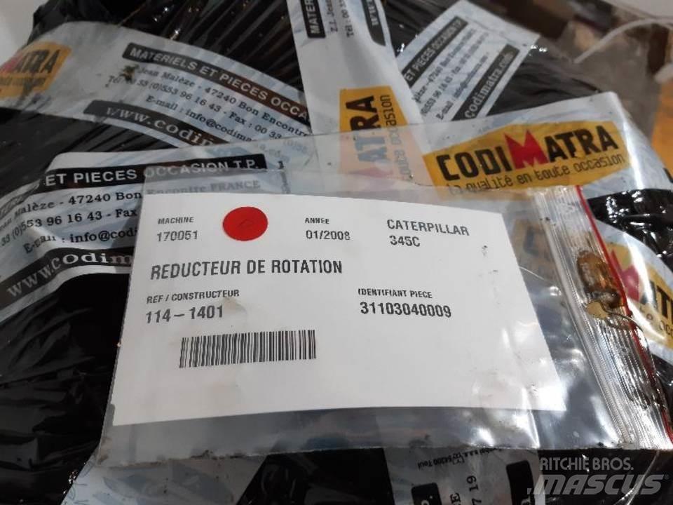 CAT 345C Transmisijos