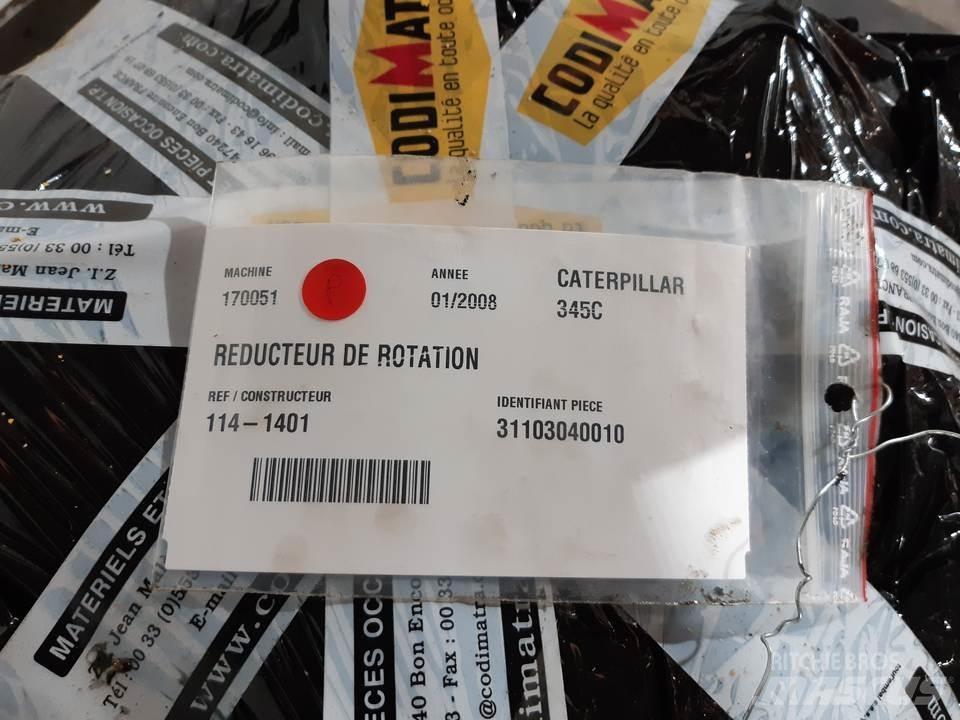 CAT 345C Transmisijos