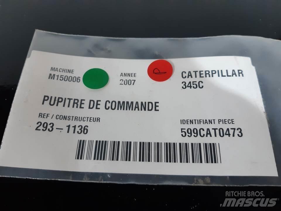 CAT 345C Kabinos ir interjeras