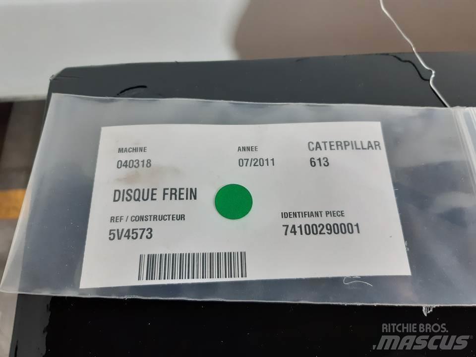 CAT 613 Vikšrai, grandinės ir važiuoklės