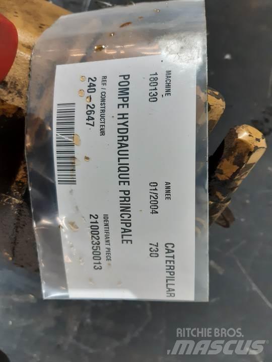 CAT 730 Hidraulikos įrenginiai