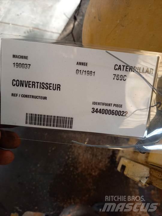 CAT 769C Transmisijos