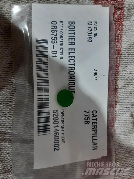 CAT 775B Kabinos ir interjeras