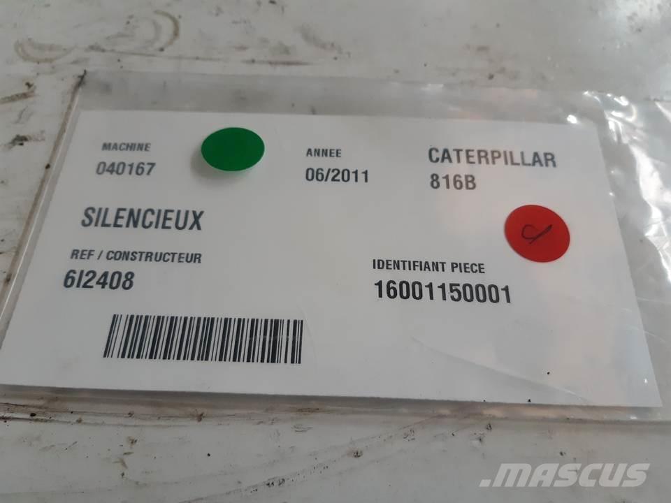 CAT 816B Varikliai
