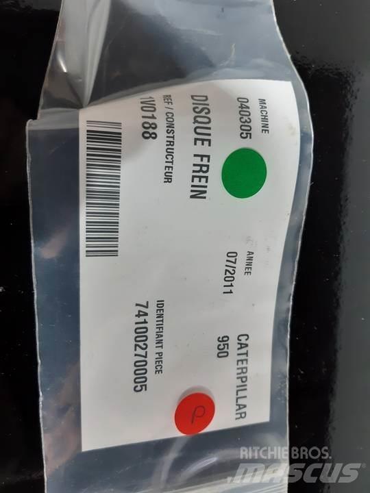 CAT 950 Vikšrai, grandinės ir važiuoklės