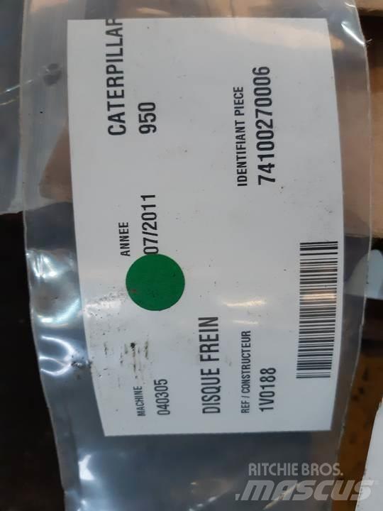 CAT 950 Vikšrai, grandinės ir važiuoklės