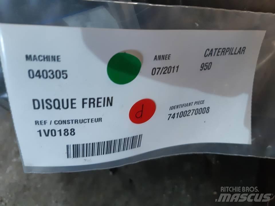 CAT 950 Vikšrai, grandinės ir važiuoklės