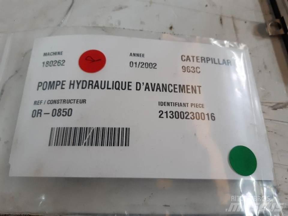 CAT 963C Hidraulikos įrenginiai