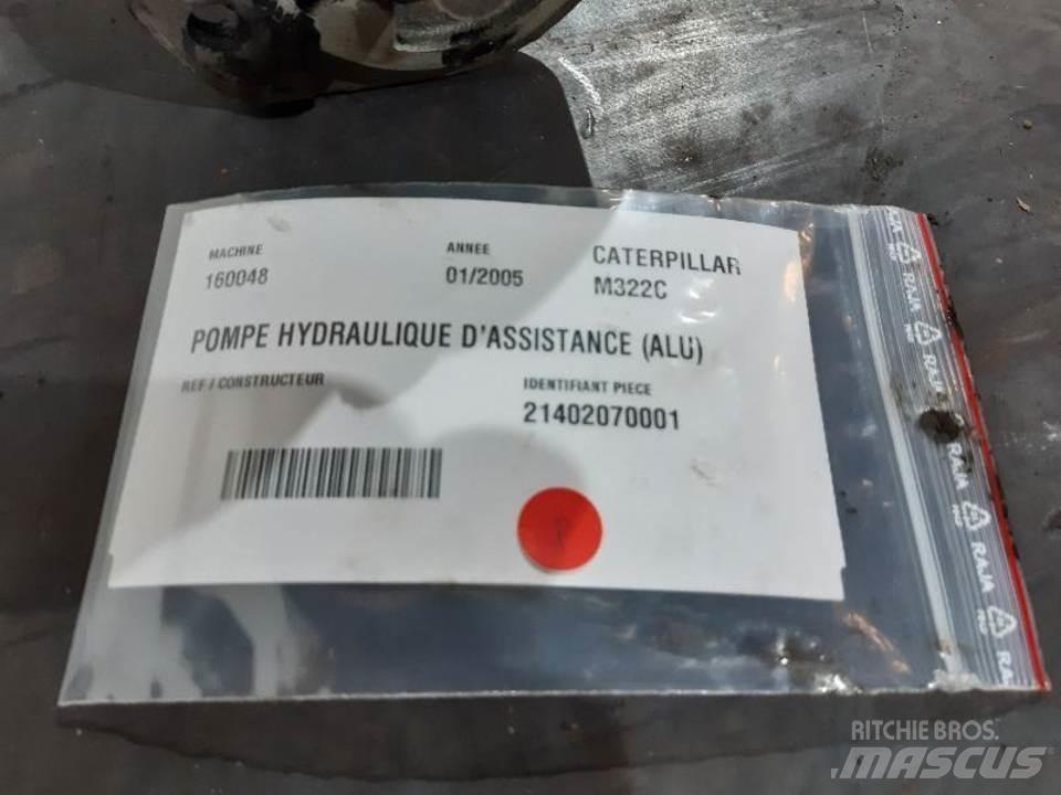 CAT M322C Hidraulikos įrenginiai