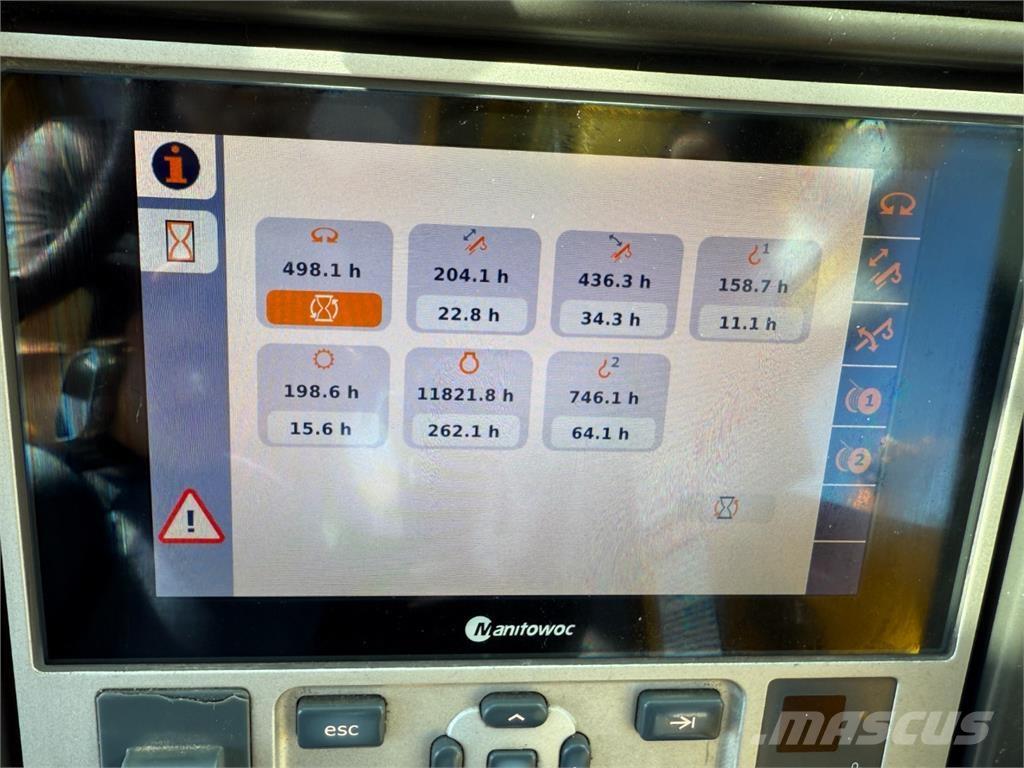 Grove GRT8100 Neapdoroto reljefo kranai