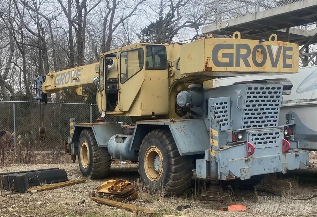 Grove RT525C Neapdoroto reljefo kranai