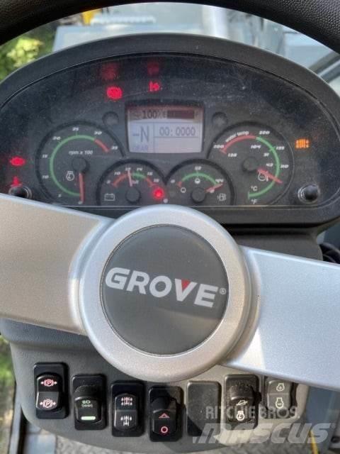 Grove RT770E Neapdoroto reljefo kranai