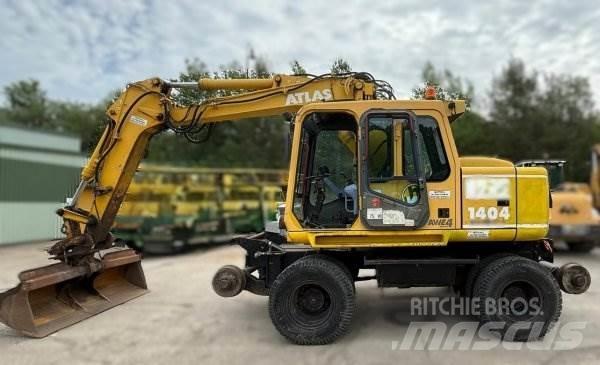 Atlas 1404 KZW Awe4 Ratiniai ekskavatoriai