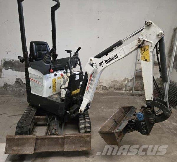 Bobcat E10 Z Mini ekskavatoriai < 7 t