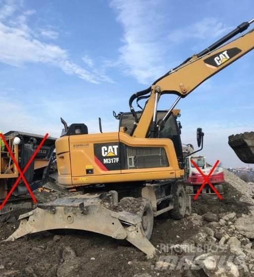 CAT M317 F Ratiniai ekskavatoriai